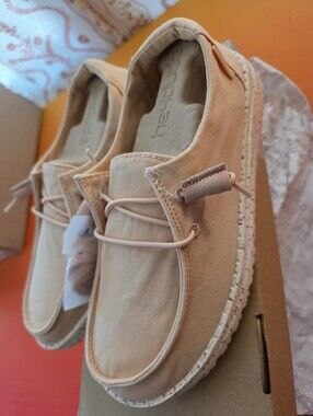 Hey Dude Wendy Slip-On in Antique Rose Canvas